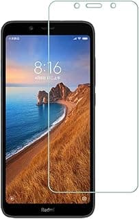 Smartphone Xiaomi Redmi 7A com película protetora de vidro temperado