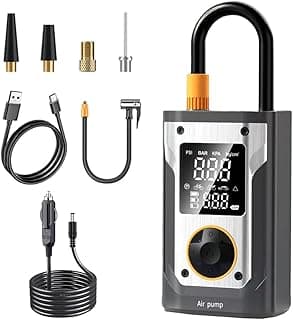 Compressor de ar portátil FINYQBET 20000mAh com acessórios