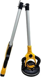 Lixadeira de parede e teto roto orbital Black Stone Ares SH900A, motor brushless, 6 velocidades, luz LED