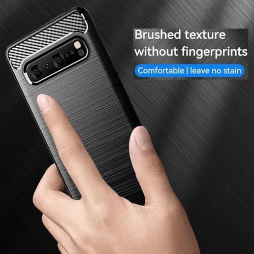 Capa para Celular Aikcks Galaxy S10 5G à Prova de Choque TPU Macio Preto
