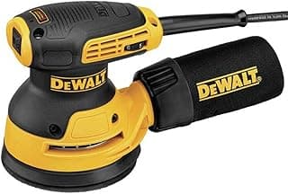 DEWALT Lixadeira de órbita aleatória, velocidade variável, 12,7 cm (DWE6423)