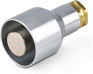 Componente metálico de aço inoxidável e latão, conector ou válvula