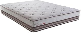 Herval Sense Colchão Queen Size com Molas Ensacadas, Bege, 30x158x198cm, Pillow Top One Side, Revestimento em Malha