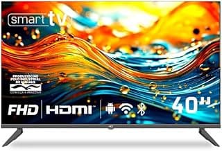 Smart TV HQ 40 polegadas Full HD sem bordas Android 12