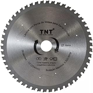 TNT Disco Serra Circular Multimaterial 254x30mm 50D