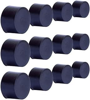 Ponteira Protetora Pé De Cadeira Tubular Conjunto 12pc 3,1cm