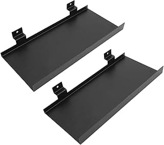 Zerodis Prateleira Flutuante de Metal Montada na Parede Rack para Estatuetas Artesanato Porta-retratos Organizador de Borda de Imagem Moderno e Minimalista Armazenamento de Decoração de Casa para Casa