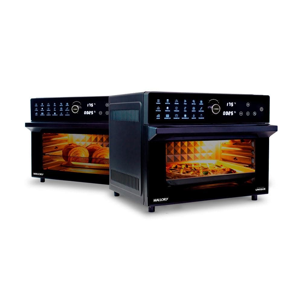 Fritadeira Elétrica Mallory Air Oven Unique – 30L, Multifunção, Controle de Temperatura 60°-220°, 7 Acessórios Exclusivos - 220V