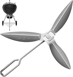 Pá de limpeza para churrasqueira Weber com cabo de 45 cm, peça de reposição