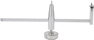 Cortador Circular de Drywall de 16 Pol./406 Mm, Cortador Circular de Parede Seca, Cortador Circular de Aço Resistente, Serra de Gesso para Parede Seca Com Ponto de pivô Ajustável