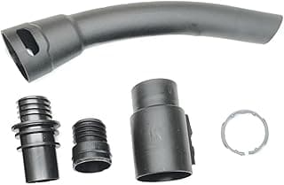 Conjunto de conectores de mangueira pretos para aspiradores de pó Karcher