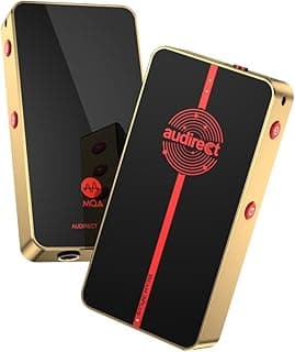 Amplificador de fone de ouvido DAC portátil Audirect Beam 3Plus, 768 kHz/32 bits, com conectores 4,4 mm e 3,5 mm