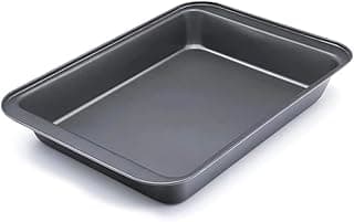 Importado – Assadeira Forma Retangular Antiaderente com Revestimento Interno 42x29x5 cm