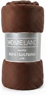 Manta Cobertor Lisa Dupla Face Anti-alérgico Macia Premium 100% Hipoalergênico Tecido Inteligente Conforto Superior Não Encolhe Na Lavagem Coberta, Sofá, Cama, Pet (Marrom, Solteiro)