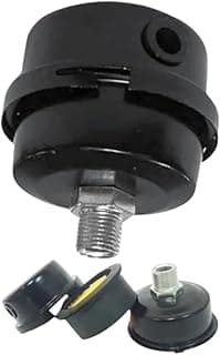 Filtro de Ar para Compressor, 1/4" BSP, Metal de Alta Resistência, Aspiração