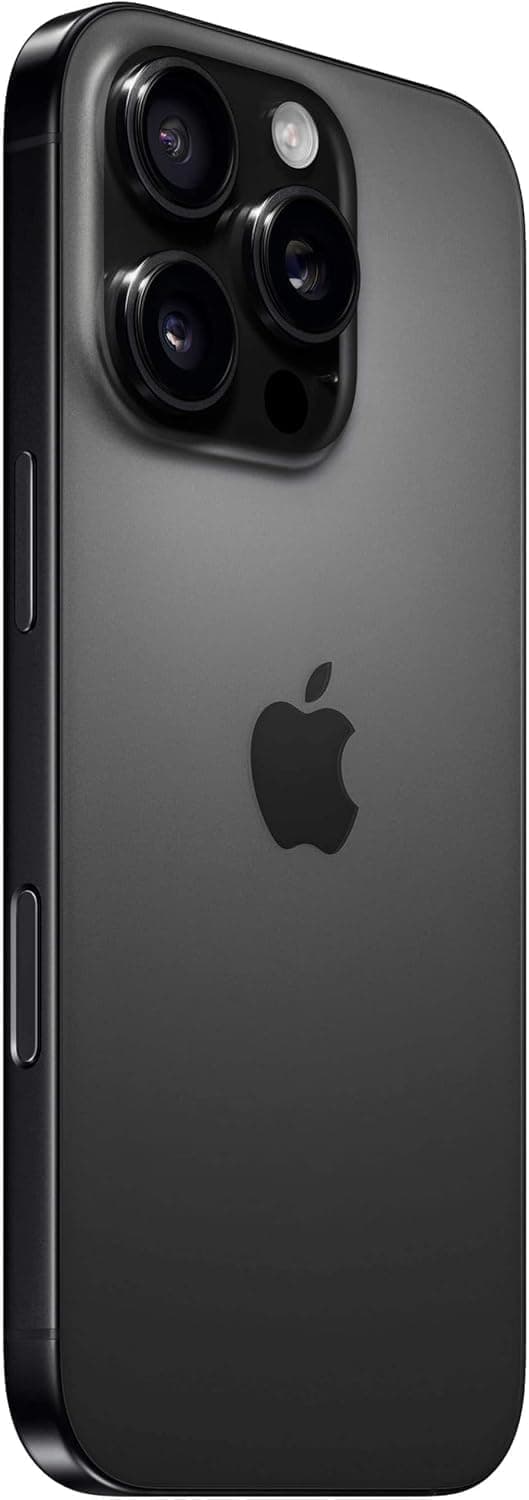 Apple iPhone 16 Pro, 512GB, Black Titanium - Unlocked (Renewed)