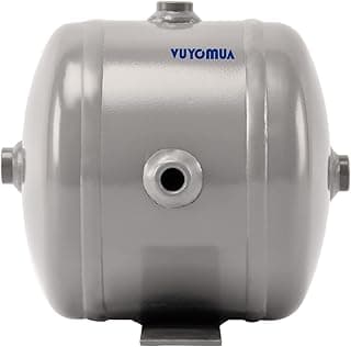 Tanque de armazenamento de ar horizontal em aço inoxidável com marca Vuyoma