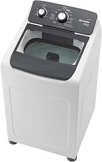 Máquina de Lavar Roupa Mueller MLA11 Ciclo Rápido Triplo Dispenser 11 kg Branco 220V