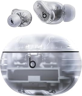 Beats Studio Buds+ (2023) fones de ouvido sem fio translúcidos com design interno visível