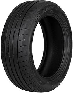 Pneu Speedmax Aro 17 preto com sulcos profundos e laterais lisas
