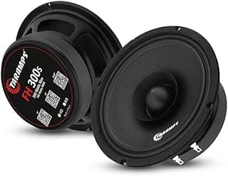 Alto-falante preto Taramps FH 300S 4 ohms 150W RMS 6 polegadas