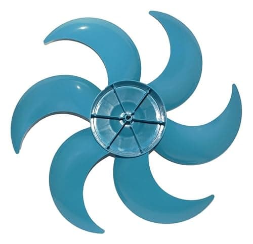 Hélice de ventilador genérica Cadence 40cm azul com centro transparente.