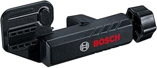 Suporte para receptor Bosch LR 6 e LR 7 preto com logo vermelho