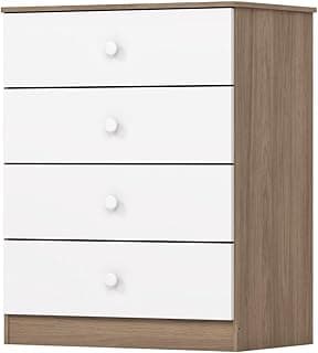 Cômoda 4 Gavetas Labirinto-henn - Branco