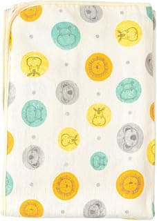 Cobertor Papi Flanelado 1,10m X 90cm Amiguinhos Neutro