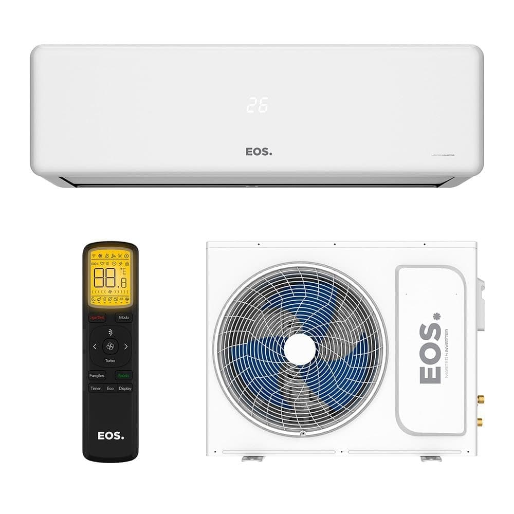 Ar-condicionado Split Inverter EOS Master High Wall Quente e Frio 30000 Btus Branco 220V