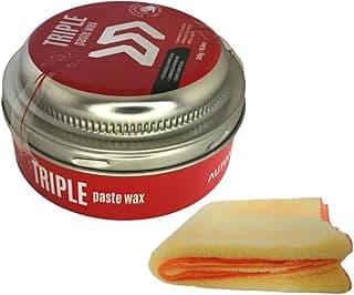 Cera De Carnauba Triple Paste Wax 300g + Microfibra Amarela
