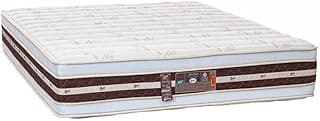 Colchão Castor Queen Size Silver Star Híbrido AIR Double Face branco e marrom