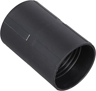 Cabo adaptador de conector de mangueira de aspirador de pó, preto, 50 mm