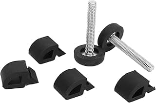 Conjunto de componentes de montagem preto e prata para motocicleta