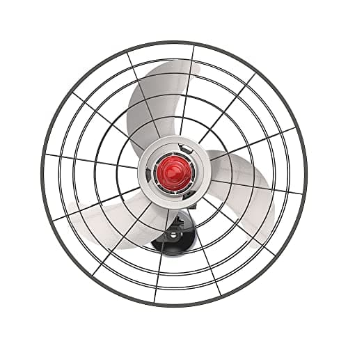 Ventilador de Parede Oscilante Ventisol Power Preto/Prata 70cm Bivolt