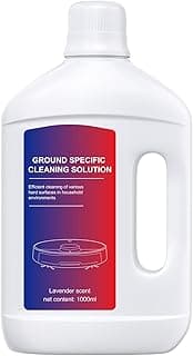 Solução de limpeza de piso de lavanda 1L com rótulo azul e vermelho
