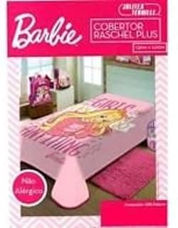 Cobertor Solteiro Rachel Jolitex Disney - Barbie