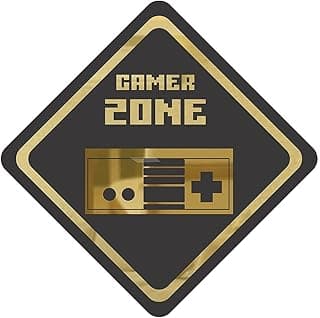 Quadro decorativo gamer com controle Super Nintendo clássico