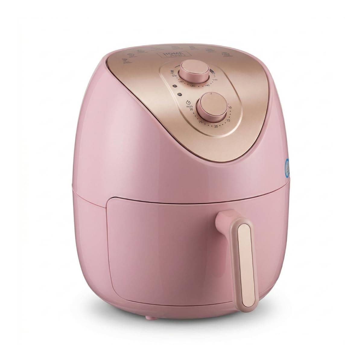 Fritadeira Elétrica Air Fryer Homeland Design Moderno 4 Litros Rosa 220V