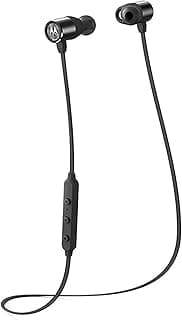 Fone de ouvido Bluetooth Motorola Verve Loop 200 Sh023, preto, cabo alongado com botões