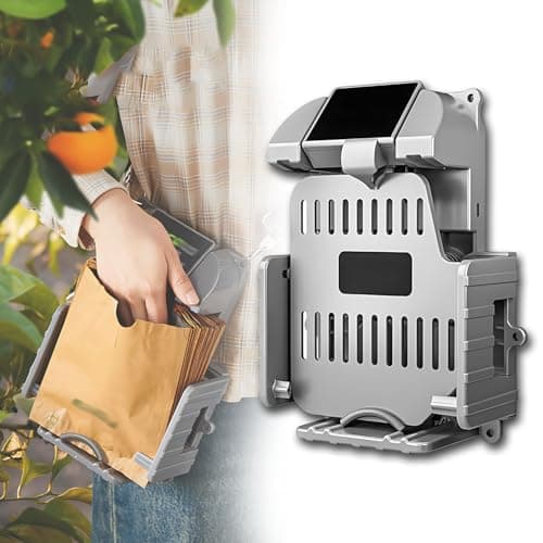 Ensacadeira elétrica de frutas para serviço pesado com autonomia de 15 horas | Carregamento tipo C em qualquer lugar | Indicador e alertas de bateria | Fluxo de ar variável de 3 velocidades (ajus