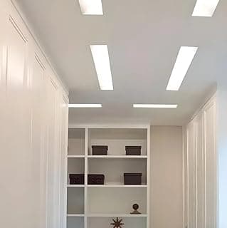 Luminária de teto LED Bela Home 36W, luz neutra para corredor