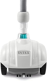 Aspirador de pó Intex ZX50 para piscinas, branco com detalhes cinza e azul