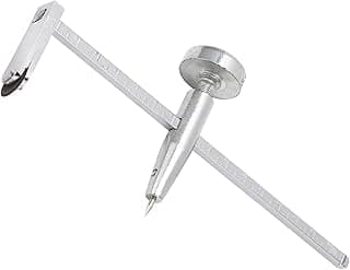 Cortador de Furos Circulares em Drywall com Ponto Pivô Ajustável Serra para Aço Lâmina Substituível Ferramenta Corte Drywalls Alta Precisão