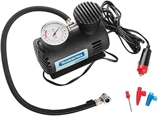 Compressor de Ar Portátil Tramontina 12V, 50W, 300 Psi, 8 L/min