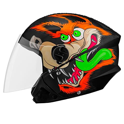 CAPACETE ABERTO PRO TORK NEW LIBERTY 3 COYOTE FOSCO PRETO TAM. 58