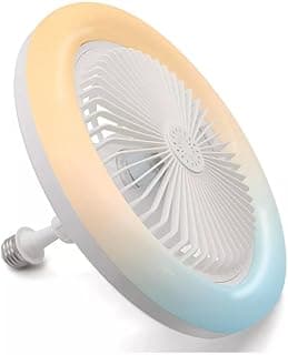 Lustre Ventilador de Teto LED com Controle Remoto