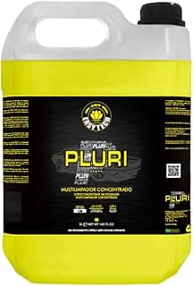Galão de Limpeza Pesada Pluri Multilimpador 5L Easytech, 5 litros, amarelo e preto