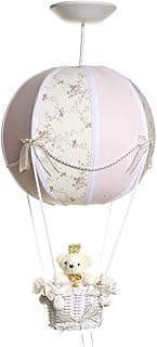 Lustre Balão Bolinha Ursinha Princesa Quarto Bebê Infantil