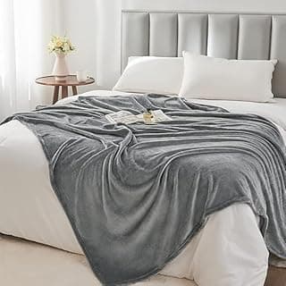Cobertor Manta Liso Flanelado Aveludado Fleece Mantinha Macia Cama Casal Grande (CINZA)